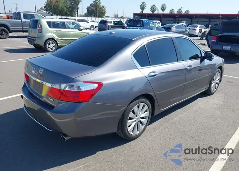 2015 Honda Accord Ex-L V-6 from USA, damaged, VIN 1HGCR3F87FA029713